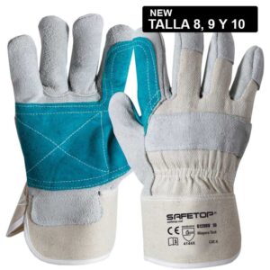 G120RV Guante Lona-Serraje