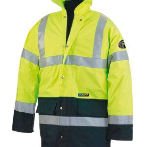 Parka A.V. Bicolor Amarillo/Marino