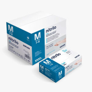 Guante Nitrilo Azul sin polvo (Caja 100) GD21